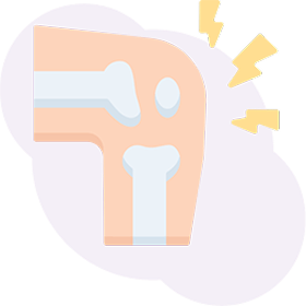 Illustration of knee and joint showing Morning Walker’s benefits for stiffness and arthritis pain relief