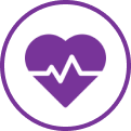 Heart icon symbolizing effective and affordable healthcare solutions for families by Spaceage Multiproducts